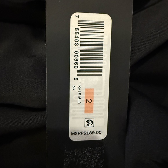 Donna Karen New York - Women's Belted One-Shoulder Jumpsuit - Picture 4 of 5